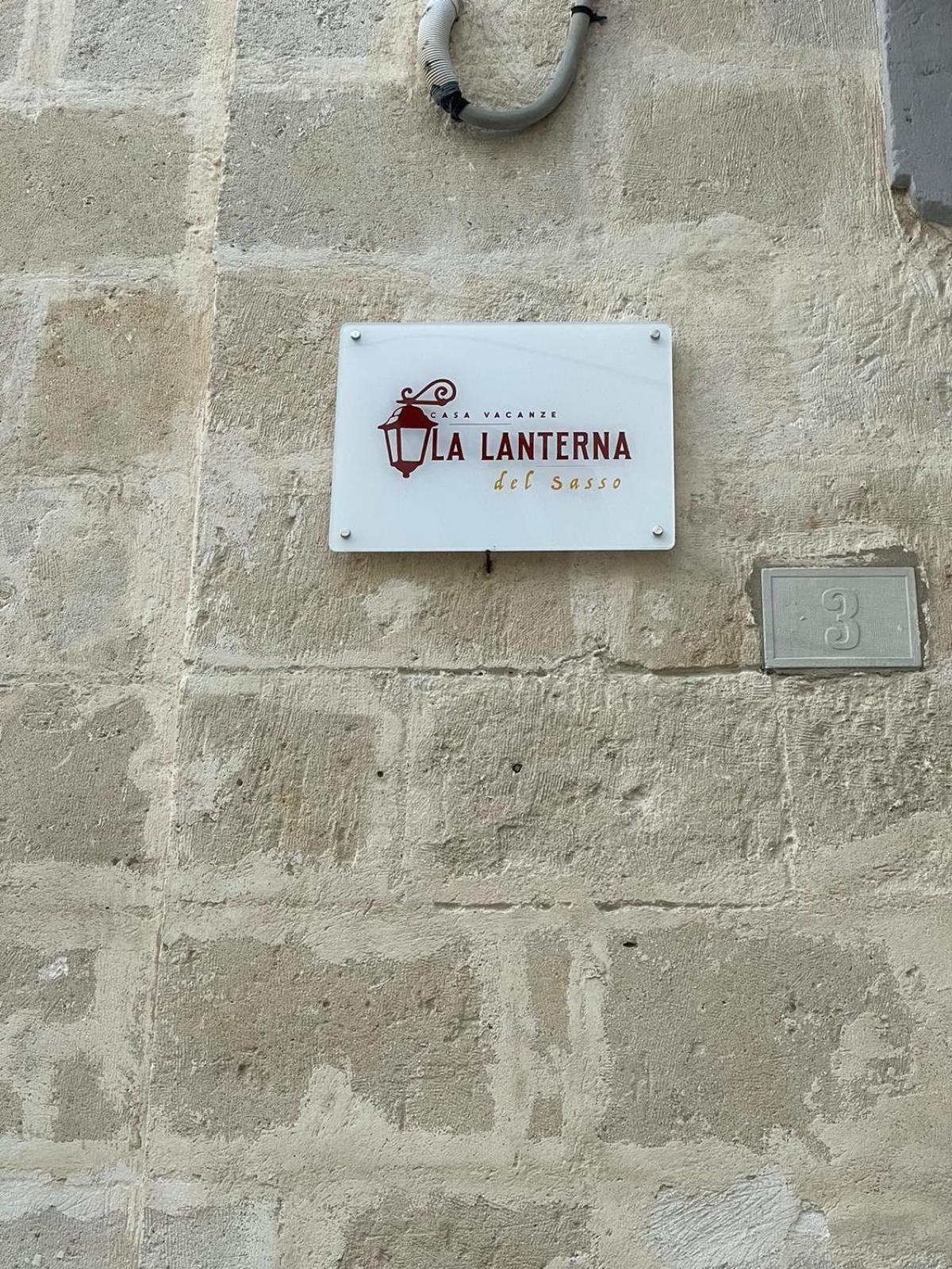 La Lanterna Del Sasso Villa Matera Exterior foto